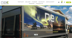 Desktop Screenshot of nek.fi